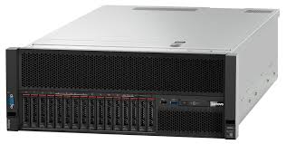 Lenovo SR860 | 4-socket Xeon Scalable | 4U rack | up to 48 DIMMs / ~6TB RAM | up to 48x 2.5in bays (SAS/SATA/NVMe) | PCIe Gen3 expansion + GPU support | OCP networking | Redundant hot-swap PSUs | XClarity