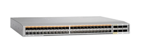 Cisco Catalyst 9300 Switch with Black and Silver Ports