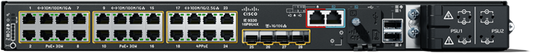 Cisco IE-9320-16P8U4X-E | 16x 1G PoE+ + 8x mGig (1/2.5/5/10G) UPoE, 720W PoE; 4x 10G SFP+ uplinks; L2/L3; license: Essentials