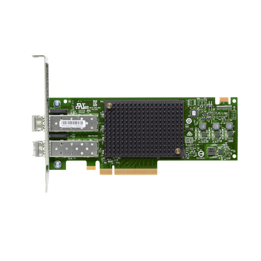 HPE Q0L12A 32G Fibre Channel HBA 2-port PCIe 3.0 x8 green circuit board