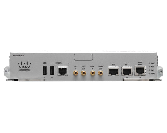 Cisco A900-RSP2A-64 | ASR 900 RSP2A | 64G fabric | Base Scale | 1+1 RSP redundancy | IOS XE