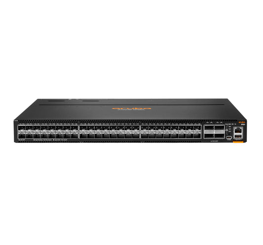 Aruba R9W91A#ABG | 48x10G SFP+ | 4x40/100G QSFP28 uplinks | PoE: none | BF airflow | 3x fans | dual AC PSU | L3 AOS-CX | Lic: included