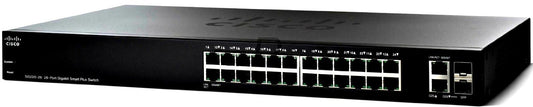 Cisco SG220-26-K9-AU | 24x 1G, PoE —, uplinks 2x 1G SFP, Smart Managed L2