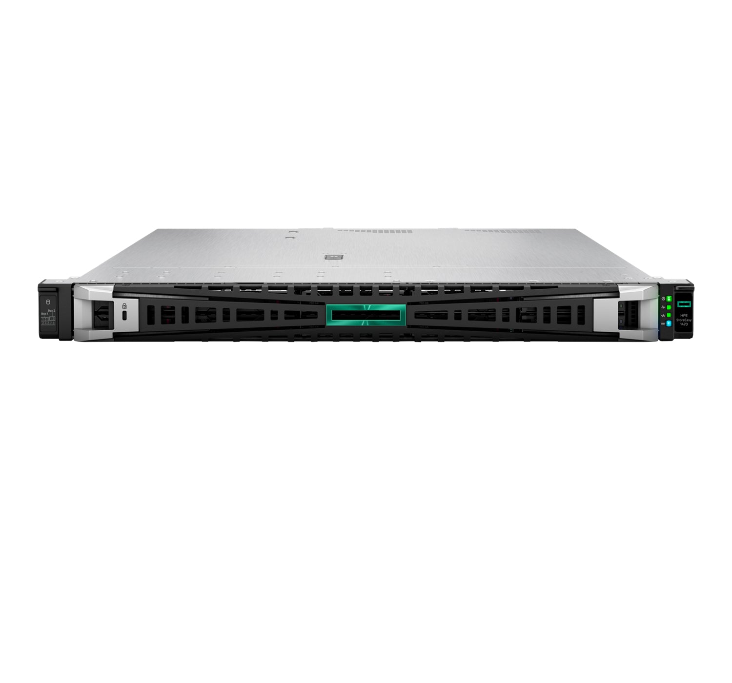 HPE S2A24A 1U NAS server rack with Xeon Bronze, 16GB DDR5, 16TB HDD