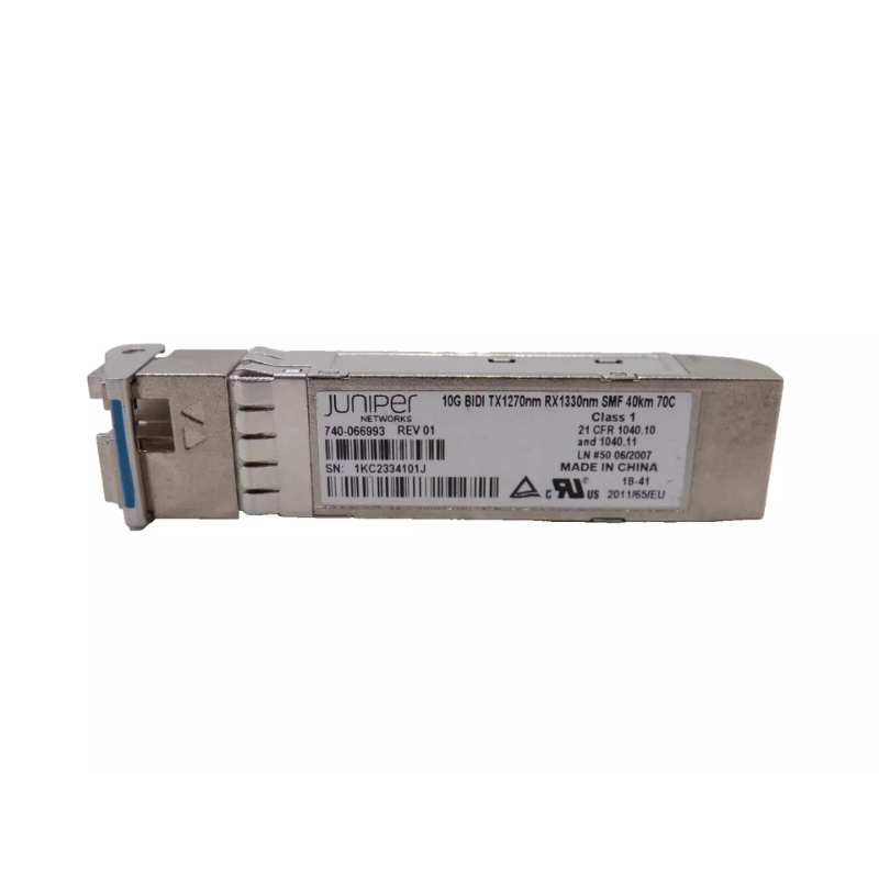 Juniper JNP-SFP-10G-BX40D 10G BiDi SFP+ transceiver module with LC connector