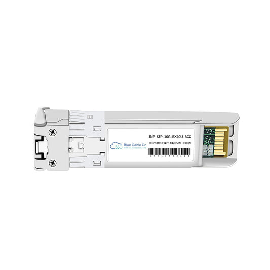 Juniper Compatible JNP-SFP-10G-BX40U-BCC 10G White SFP Module