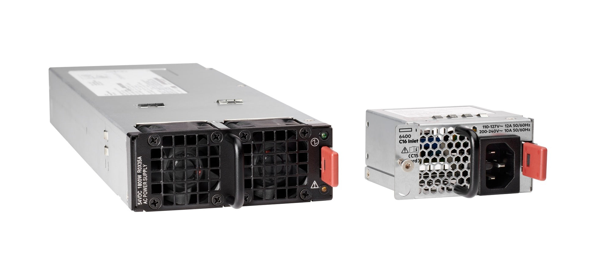 Aruba R0X35A CX 6400 1800W black red hot-swappable PSU