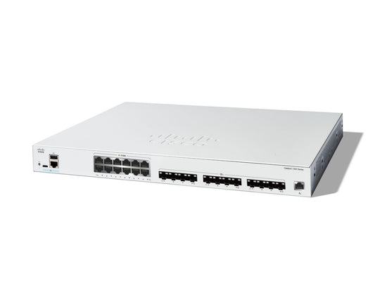 Cisco C1300-24XTS | 12x 10G RJ-45 + 12x 10G SFP+, Non-PoE, flexible 10G uplinks, license-free L2/L3