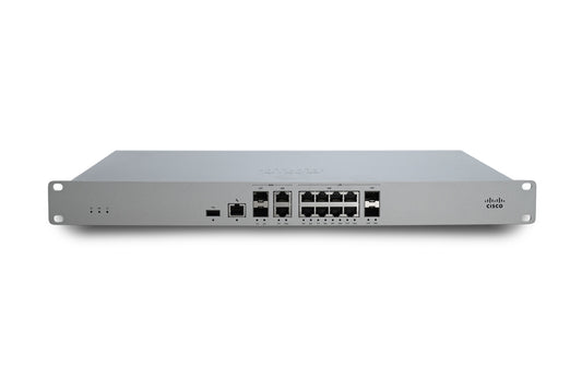 Meraki MX85-HW | 1U security appliance, 1 Gbps firewall throughput, SD-WAN, dual WAN, rack-mount