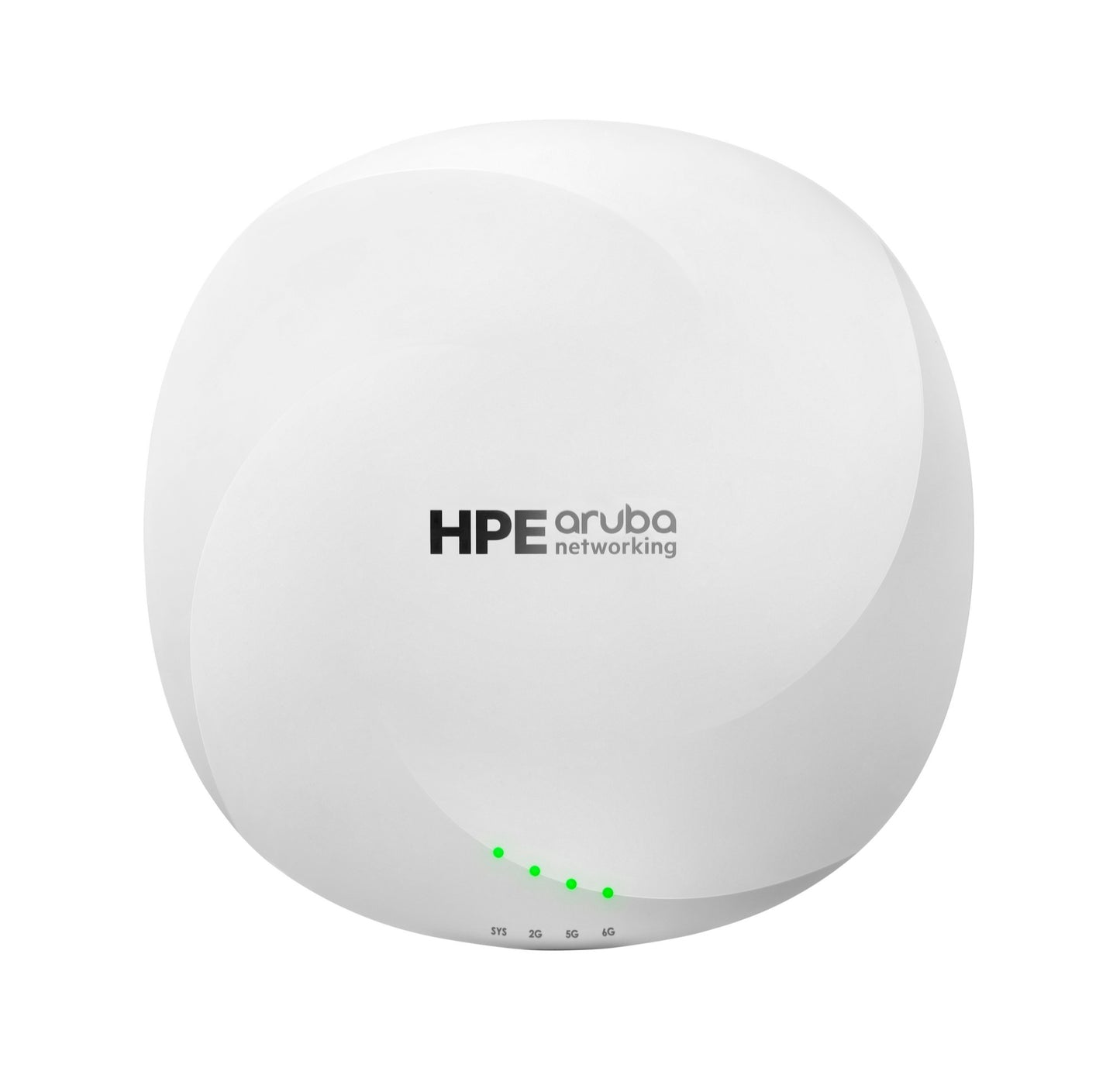 Aruba S3J35A | Wi-Fi 6E tri-radio (2.4/5/6 GHz) 2x2 MIMO, internal antennas, 2.5GbE uplink, PoE+ 802.3at, 5-pack