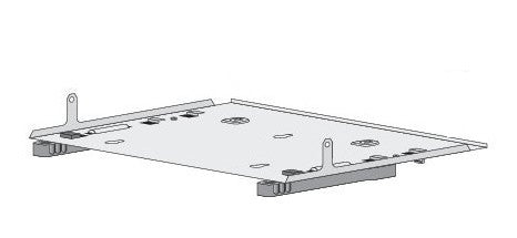 Cisco IR829 DIN-rail mounting kit with metal bracket and hardware