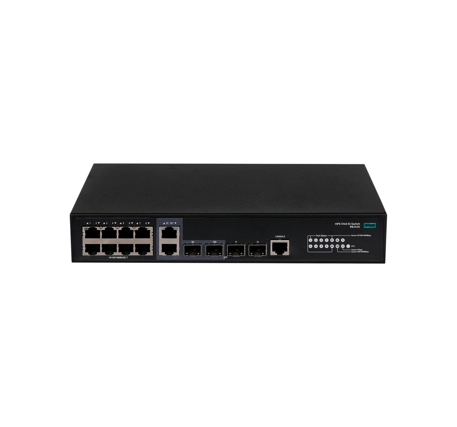 HPE R8J42A 8-port 1G Layer 3 managed switch with SFP and combo ports