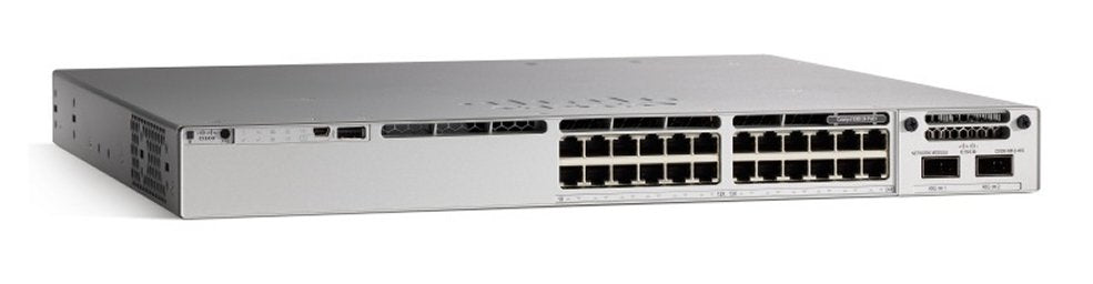 Cisco C9300-24T-A | 24x 1G RJ45 (data), PoE: none, modular uplinks: 1x NM (4x1G/8x10G/2x25G/2x40G), license: Network Advantage
