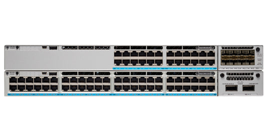Meraki C9300-48S-M | 48x 1G SFP, non-PoE, modular uplinks 4x10G/8x10G/2x40G, StackWise-480, Meraki cloud-managed, 715W AC PSU