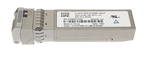 Aruba JL737A | 10G SFP+ BiDi Transceiver, Single-Mode, 10km, LC