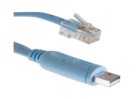 Cisco CAB-CON-USBRJ45 | Micro-USB to RJ45 Console Adapter, USB-Serial