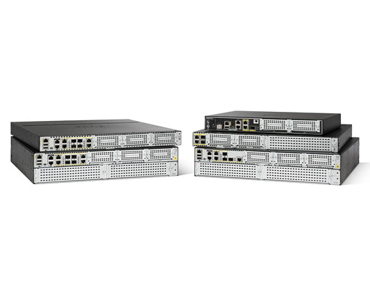 Cisco ISR4221-SEC/K9 | 2x 1G RJ-45 routed; 2x NIM; SD-WAN; LTE-ready; 35–75 Mbps agg; License: Security (SEC)