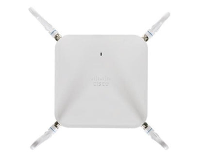 Cisco CG522-E 5G gateway with white wireless access point and four antennas