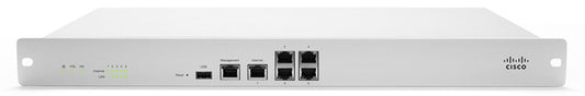 Meraki MX80-HW | SD-WAN security appliance, 2x GbE WAN + 8x GbE LAN, USB 4G failover, license: Enterprise/Advanced Security