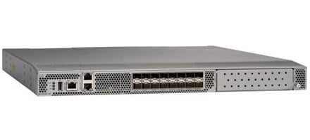 Cisco DS-C9132T-MEK9 32-port FC switch with 32G optics, 1RU port-side exhaust