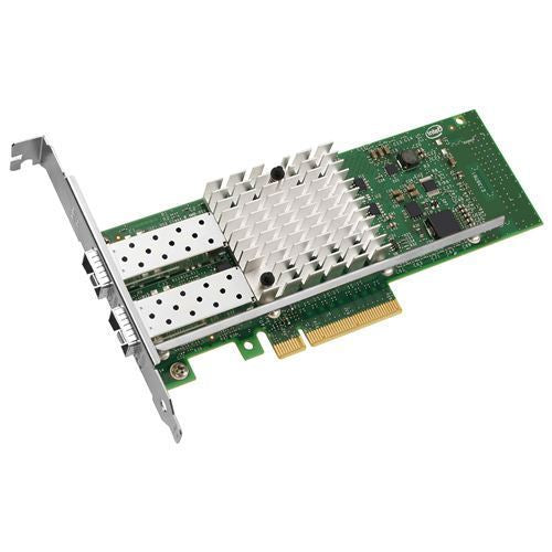 Cisco N2XX-AIPCI01 dual-port 10GbE SFP+ green silver network card