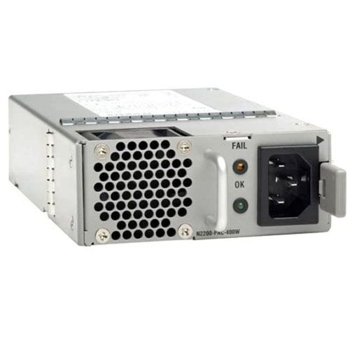 Cisco N2200-PDC-350W-B 350W DC PSU with silver perforated panel