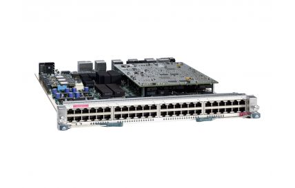 Cisco N7K-M148GT-11L M1 line card with 48x 10/100/1000 RJ-45 ports