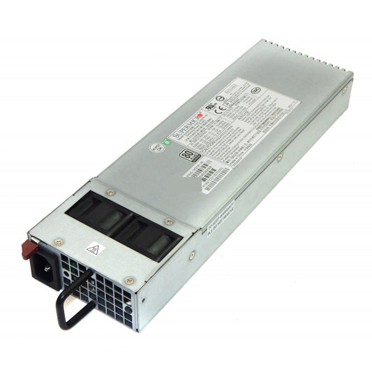 Cisco NC55-930W-DCFW 930W DC PSU with silver body, black accents, and warning labels