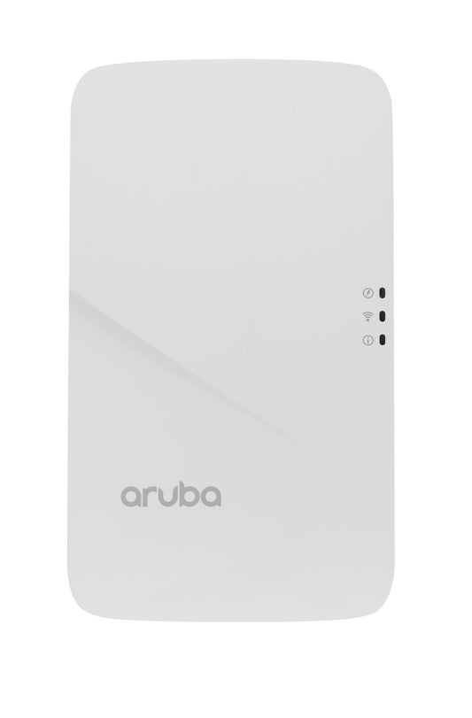 Aruba JZ087A | Wi‑Fi 5 (802.11ac Wave 2) | Dual‑band 2.4/5GHz 2x2:2 | 867 Mbps | 1x GbE uplink + 3x GbE access | PoE 802.3af | wall‑plate hospitality