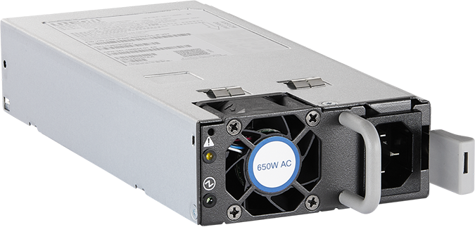 Cisco C9K-PWR-650WACLR/2 650W hot-swap AC PSU with black and silver accents