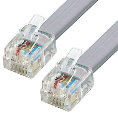 Cisco CAB-ADSL-RJ11X | ADSL Cable | RJ11-RJ11 | Crossover (pair-swap) | Grey
