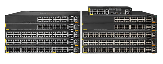 Aruba R8Q68A | 24x 1G, Class4 PoE; 4x 10G SFP+ uplinks; AOS-CX standard (no license req.)