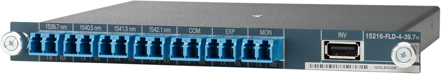 Cisco 15216-HD-EXT-PNL 1RU 4-slot rack frame with HD modules