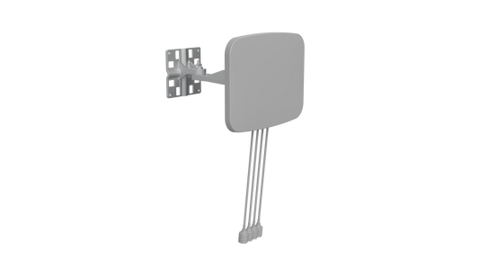 Meraki CW-ANT-D1-NS-00 | Directional patch antenna: tri‑band 2.4/5/6 GHz, 8/9/9 dBi, N‑Type, focused coverage