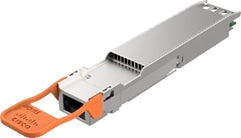 Cisco OSFP-800G-DR8P 800G fiber optic module orange silver
