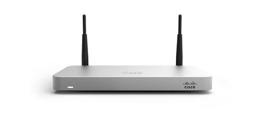 Meraki MX64W-HW | SD-WAN | WAN: 1 (opt 2nd) | Desktop | Wi‑Fi 802.11ac 2.4/5 GHz | USB LTE failover | License: Enterprise/Adv Security