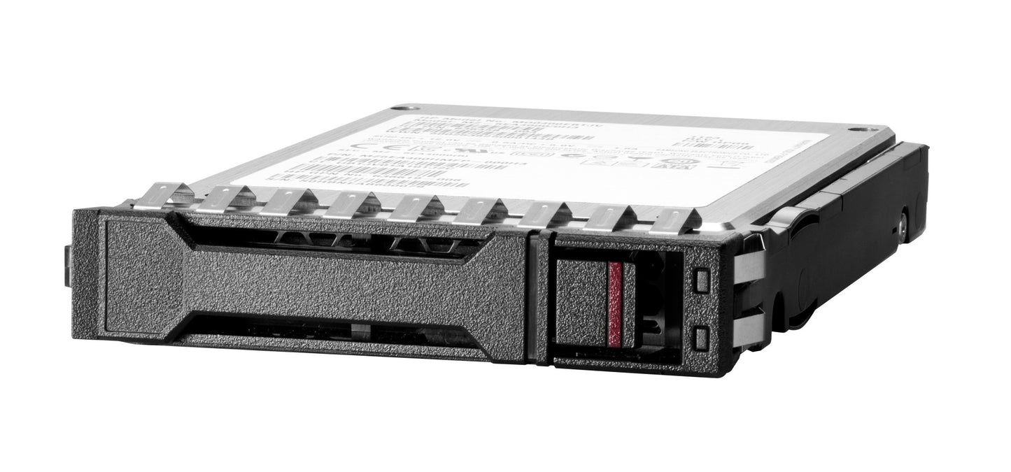 HPE P58236-B21 480GB SATA 2.5in SFF SED black metal drive tray with red light
