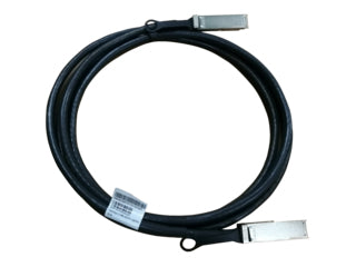 HPE JH701A 100G QSFP28 DAC black braided 1m twinax cable