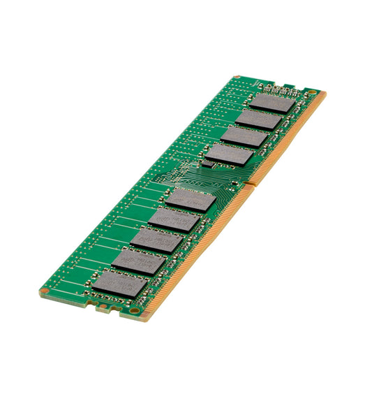 HPE P07638-B21 8GB DDR4-3200 RDIMM green circuit board with 8 black chips