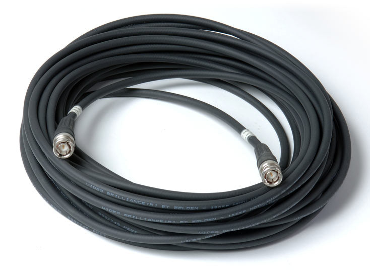 HPE JD643A dual E1 BNC coaxial cable, 3m, 75 ohm, black