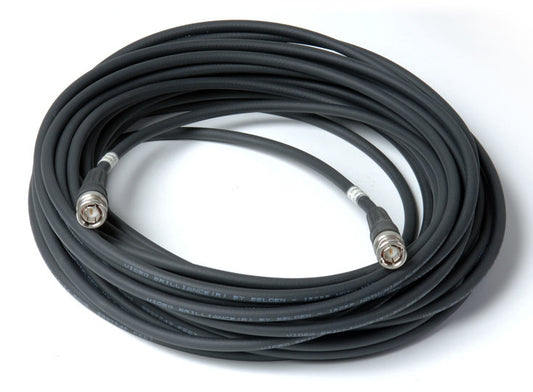 HPE JD643A dual E1 BNC coaxial cable, 3m, 75 ohm, black