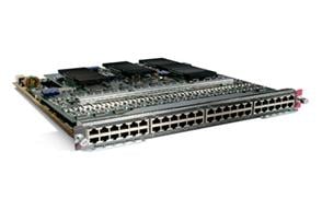 Cisco WS-X6148X2-45AF | 96x 10/100 RJ-45; 802.3af PoE; Catalyst 6500