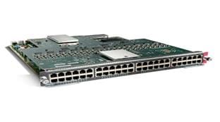 Cisco WS-X6148A-45AF 48-port 10/100 PoE switch module