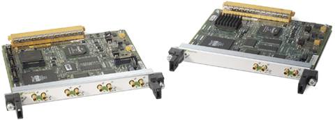 Cisco SPA-4XCT3/DS0-V2WE | 4x T3 channelized to DS0, v2 | 44.736 Mbps per port | up to 28x T1 or 672 DS0 per port | total 2,688 DS0 | requires SIP carrier