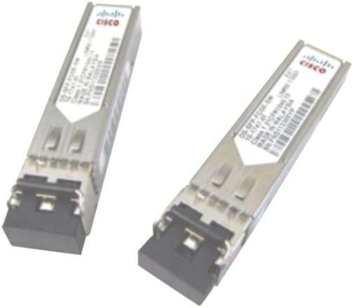 Cisco DS-SFP-FC-2G-SW 2G FC SFP transceiver in silver black metal casing