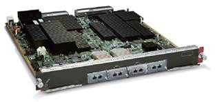 Cisco WS-X6704-10GE | 4x 10GbE (XENPAK) line card | non-PoE | fabric-enabled