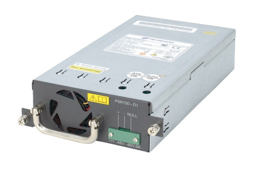 HPE JD366B | DC–DC PSU | 150W | -48–60 VDC in → 12 VDC out | External converter