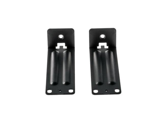 Aruba JW084A | 19-inch rack mount kit | fits 7005 Series controller | 1U steel, black | includes rack ears + device screws