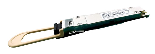 HPE JL251A 40G QSFP+ BiDi MMF fiber optic connector with beige handle