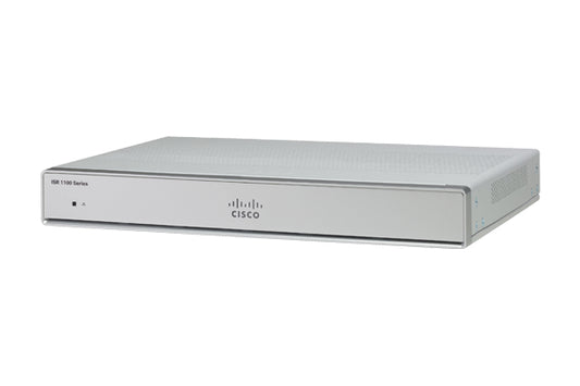 Cisco C1109-4PLTE2P | ISR 1109 M2M router | 4x GE LAN | LTE Advanced (dual pluggable modems) | SD-WAN capable